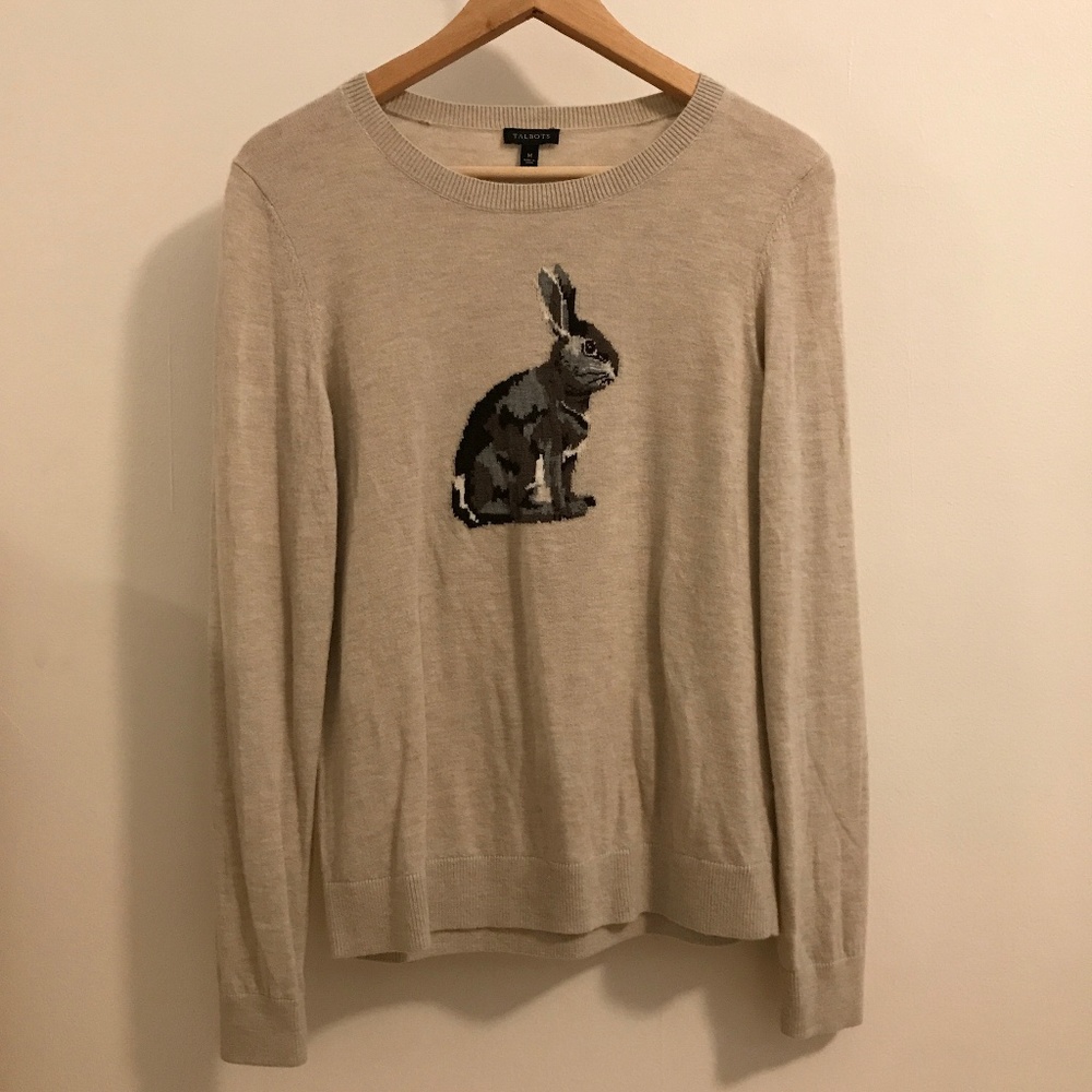 Talbots Rabbit Sweater